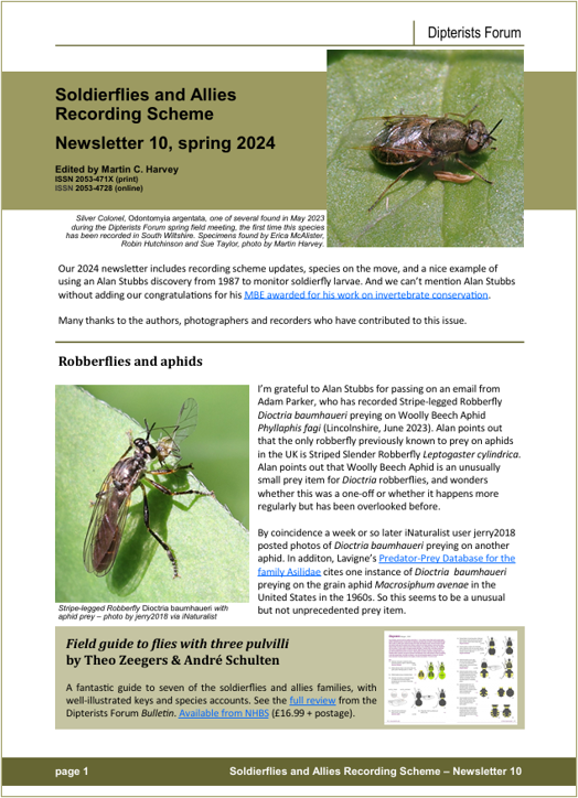 Cover page of Newsletter 10, Spring 2024